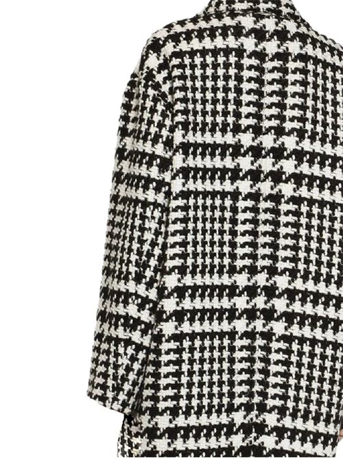 Coat with houndstooth pattern DOLCE&GABBANA | F0E2FTFMMGXS8030